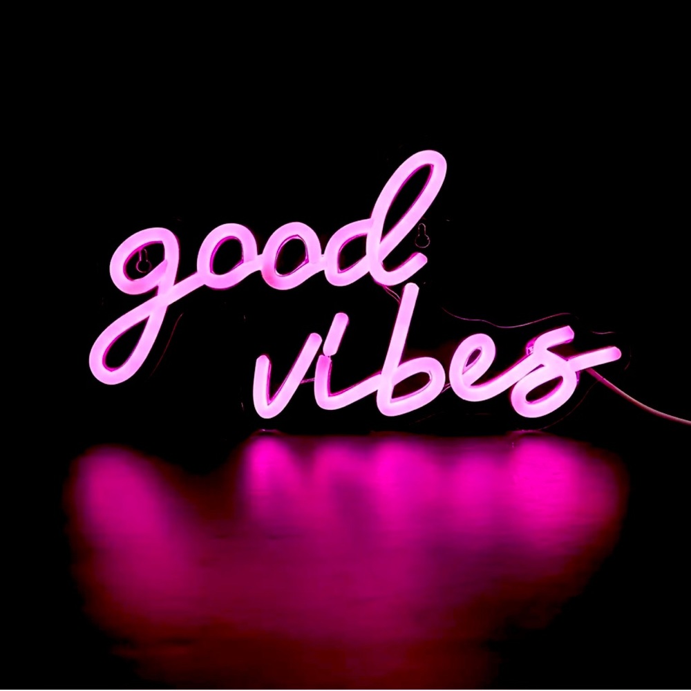 Good Vibes Neon LED light